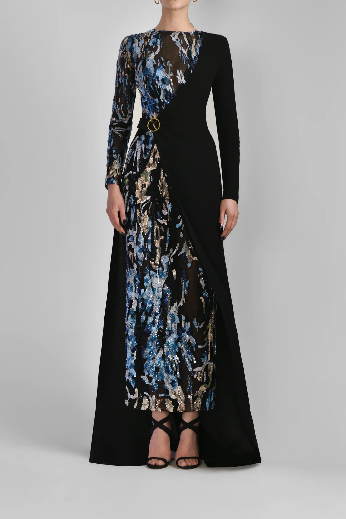 Saiid Kobeisy dress SKU: RTWSS23-DR-55INDIGO34