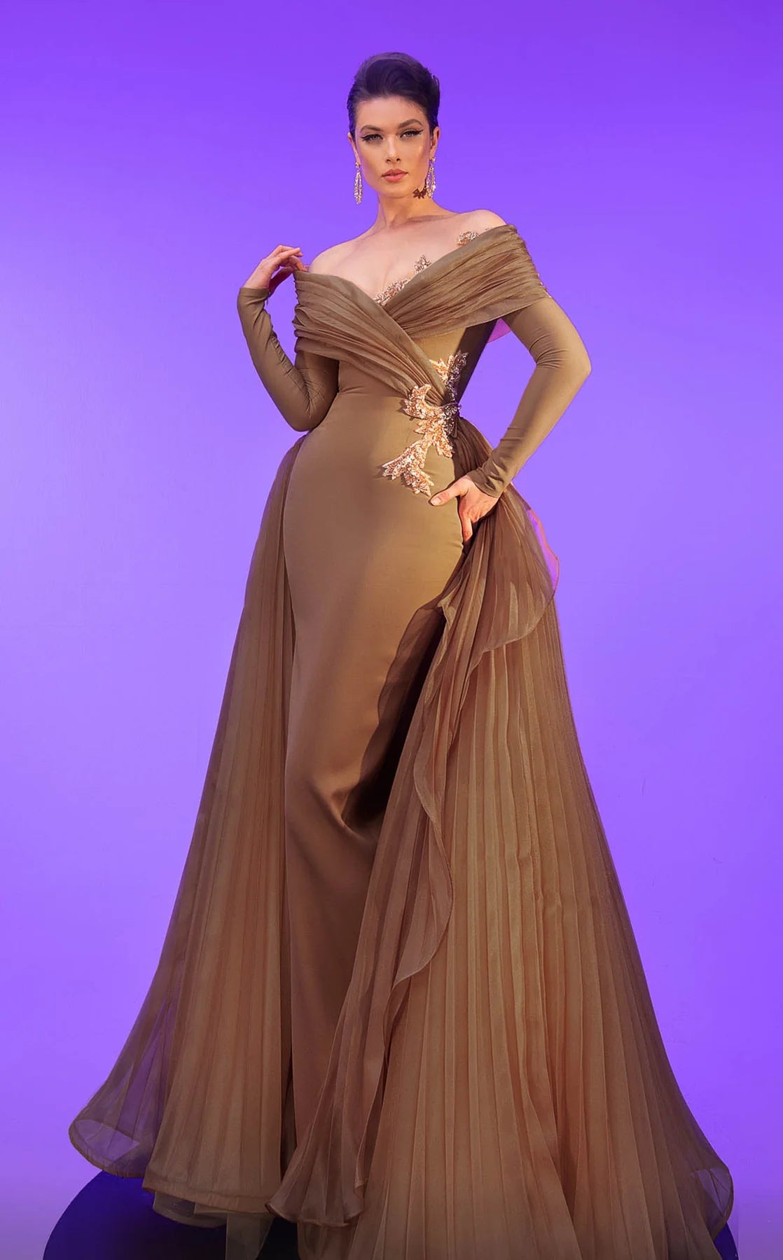 MNM COUTURE F02800 DRESS