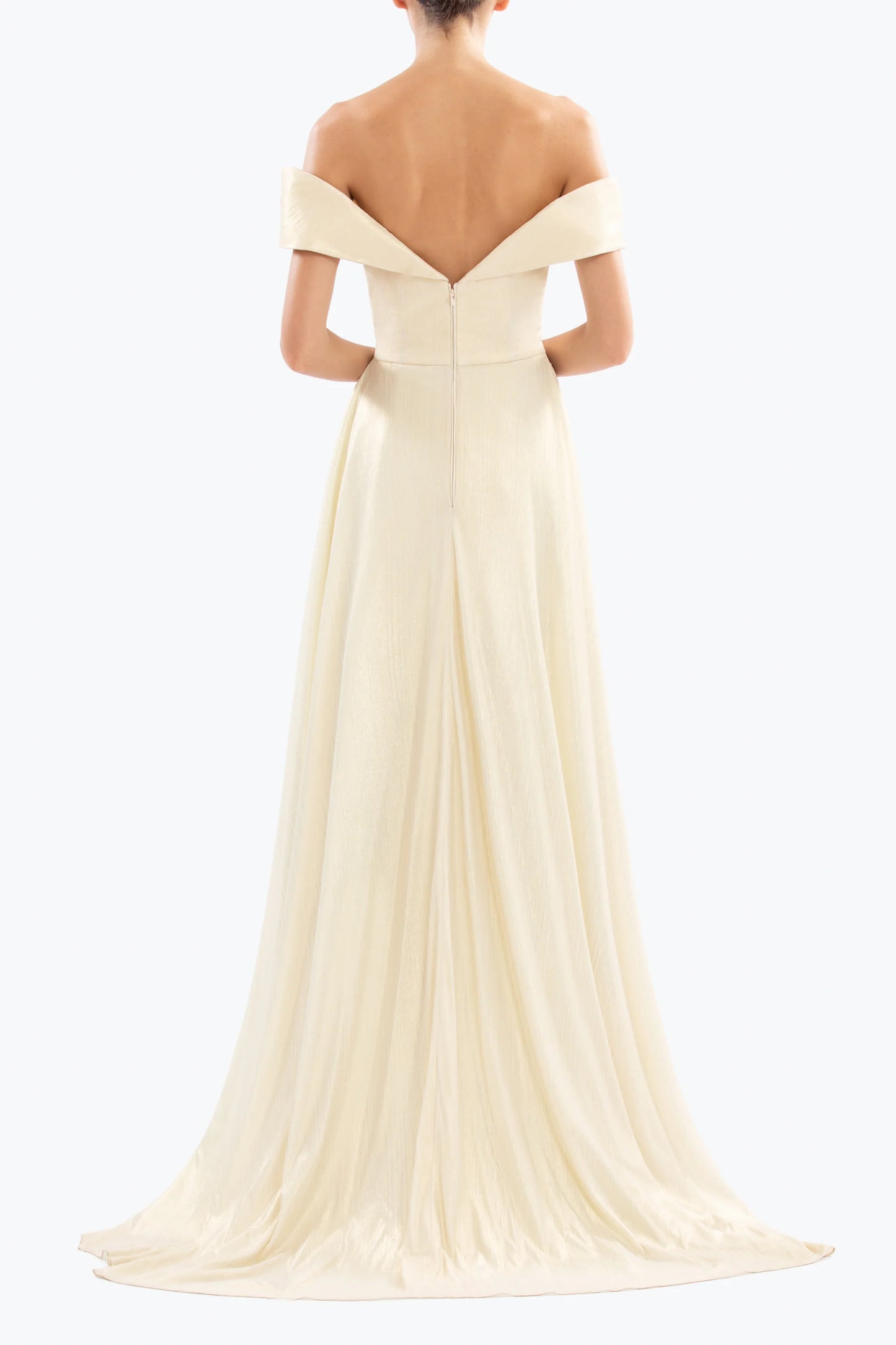 Saiid Kobeisy RTWSS25-11LGHTGOLD34 Dress