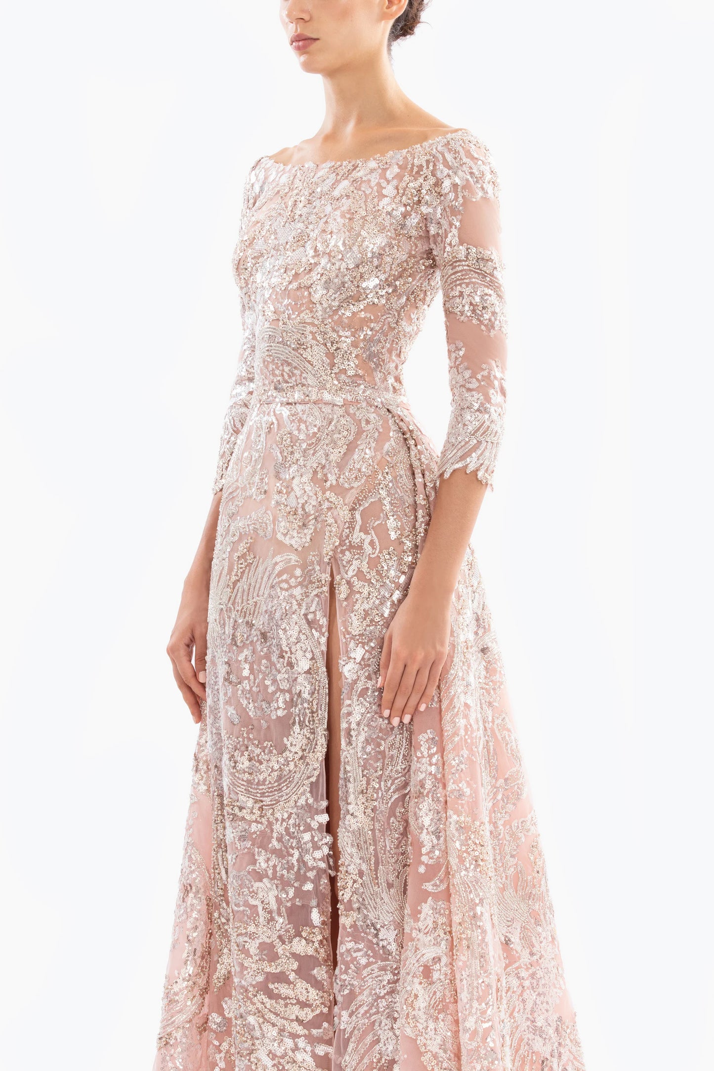 Saiid Kobeisy RTWSS25-42HVNLYPNK34 Dress