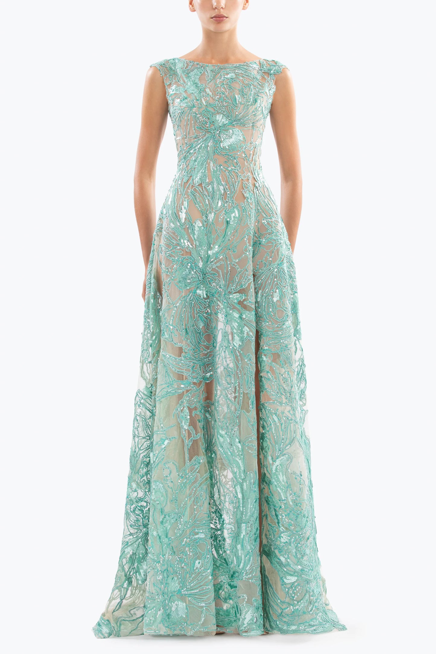 Saiid Kobeisy SKU: RTWSS25-49AQUASKY34 Dress