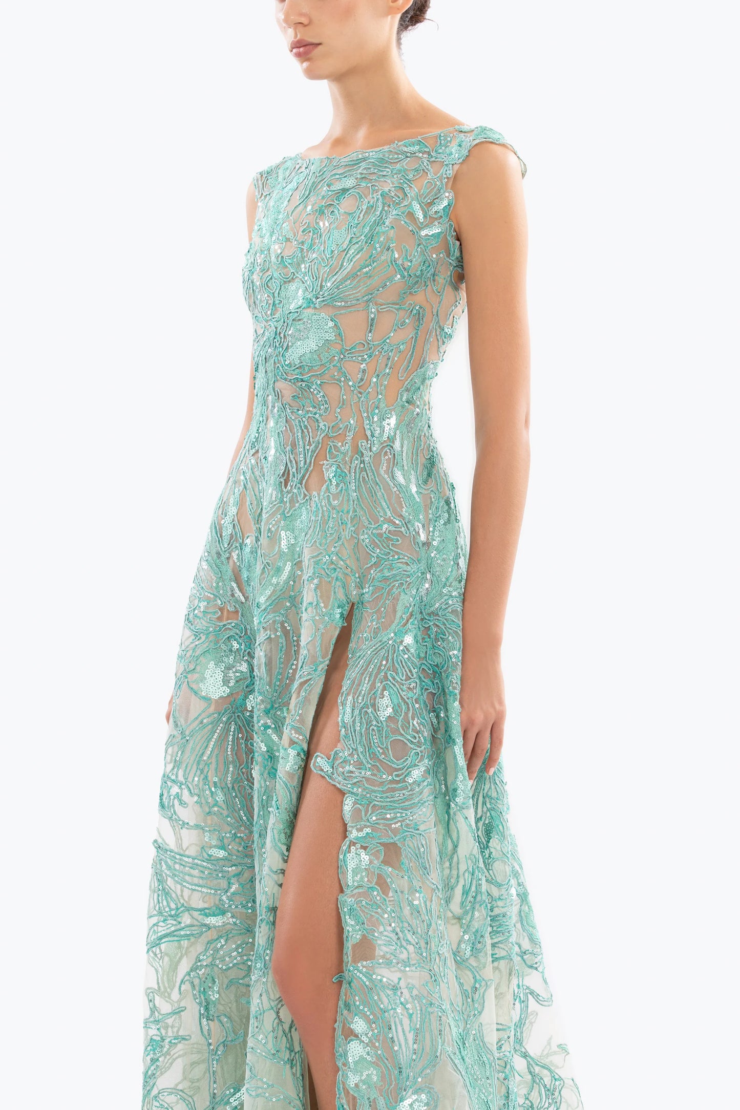 Saiid Kobeisy SKU: RTWSS25-49AQUASKY34 Dress