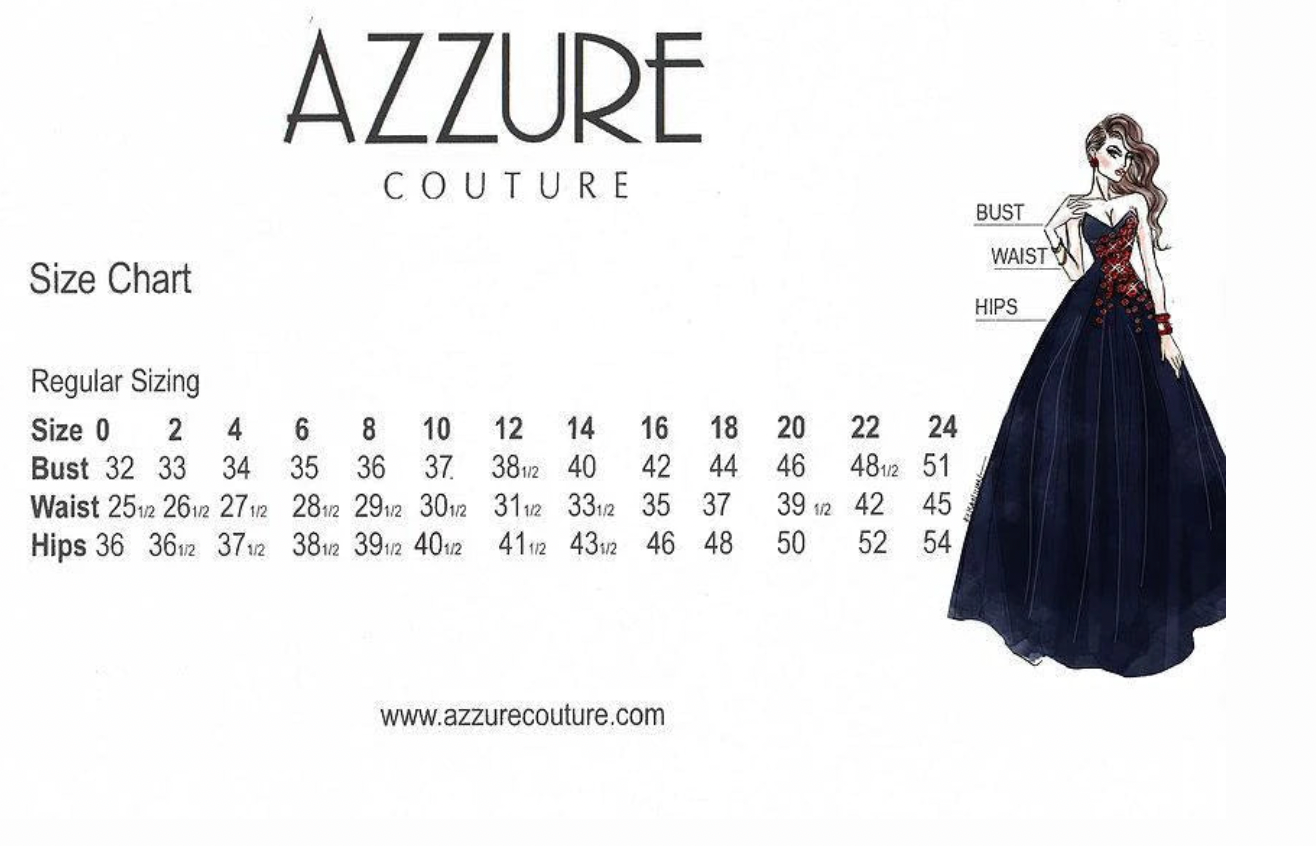 AZZURE COUTURE FM6032 Dress