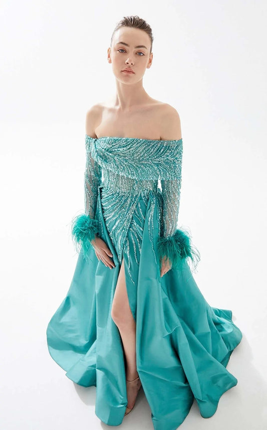 TARIK EDIZ 98316 DRESS