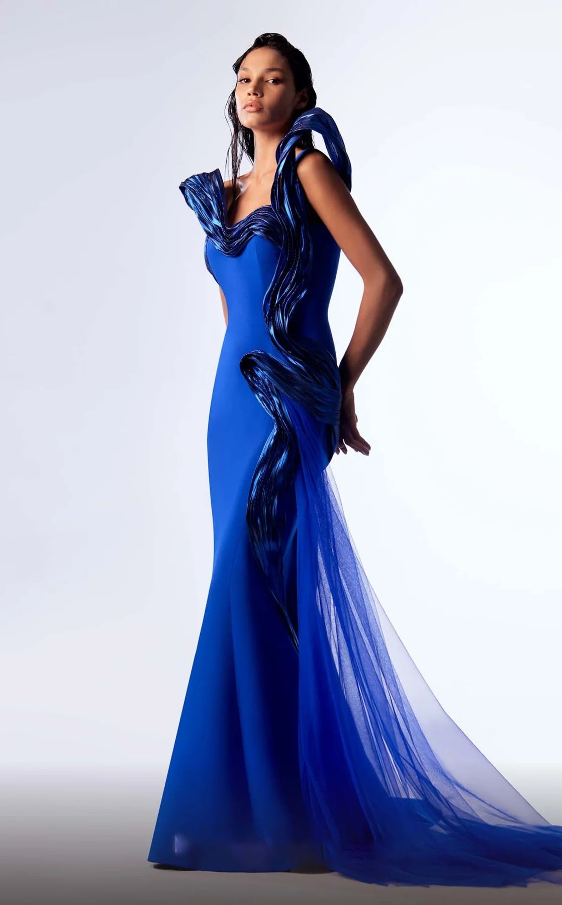 MNM COUTURE G1728 DRESS