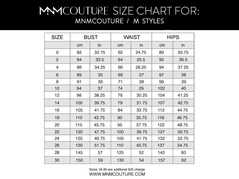 MNM Couture M1127 Dress