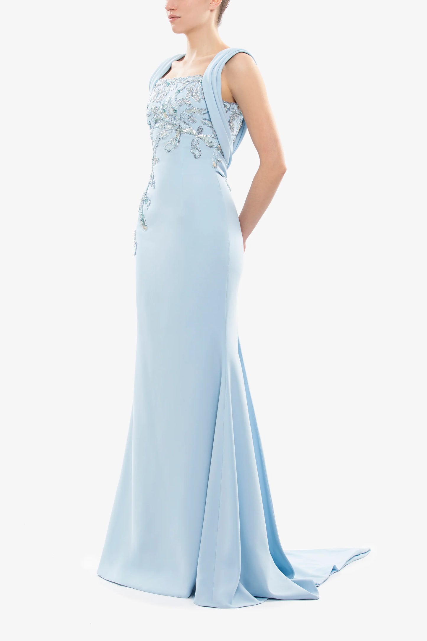 Saiid kobeisy  SKU: RTWFW25-48Lghtgld36 Dress