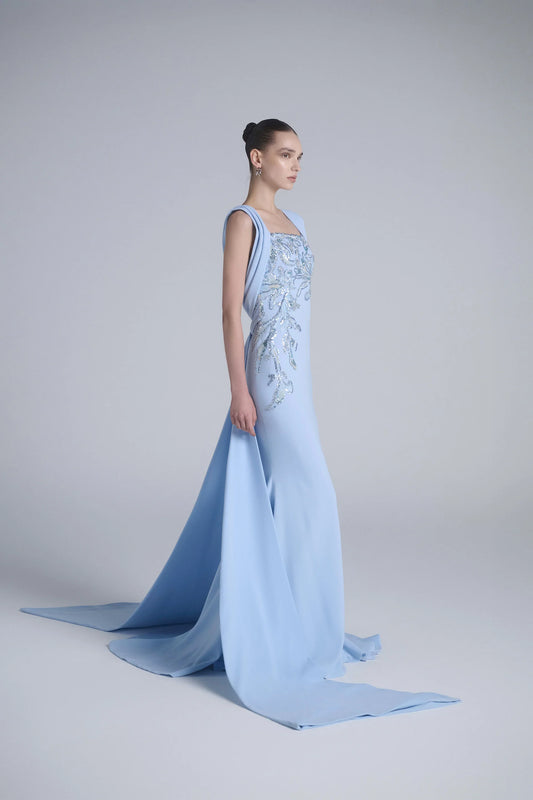 Saiid kobeisy  SKU: RTWFW25-48Lghtgld36 Dress