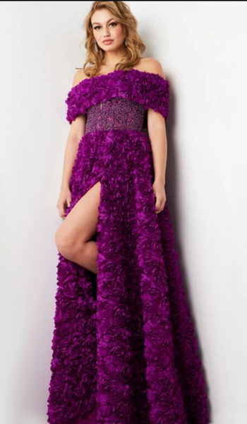 Jovani 38318 Purple Evening Dress