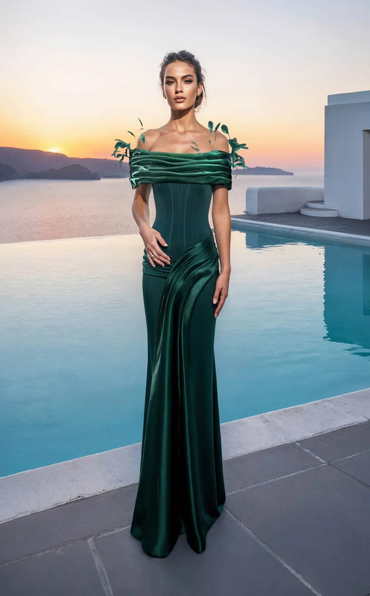 TERANI COUTURE tagged "Emerald green" Dody's Dresses TERANI COUTURE tagged "Emerald green" Dody's Dresses