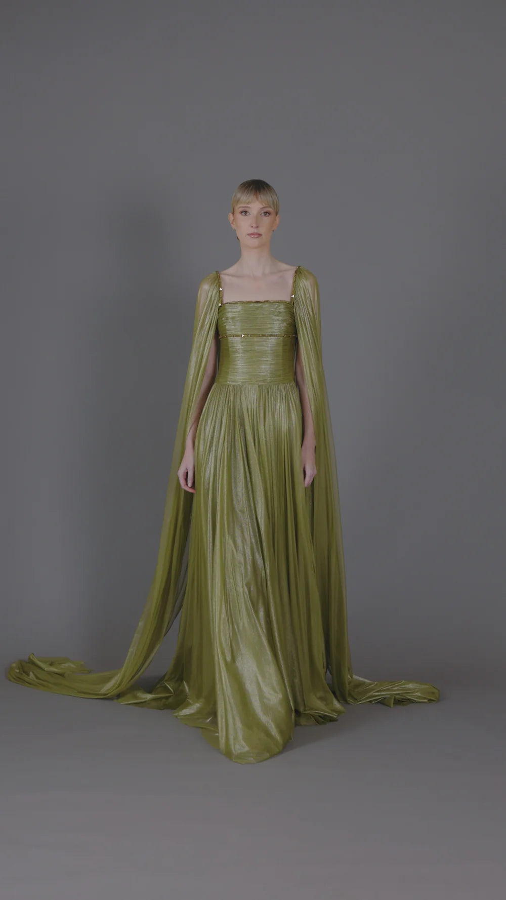 JEAN LOUIS SABAJI RTW FW25 - LOOK 26 DRESS