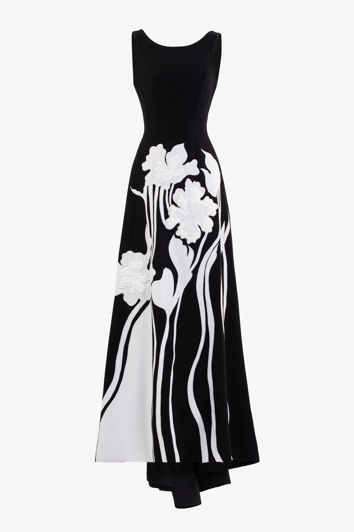 Saiid kobeisy Embroidered Padded Crepe Dress SKU: RTCK-SS26-LD-029-36