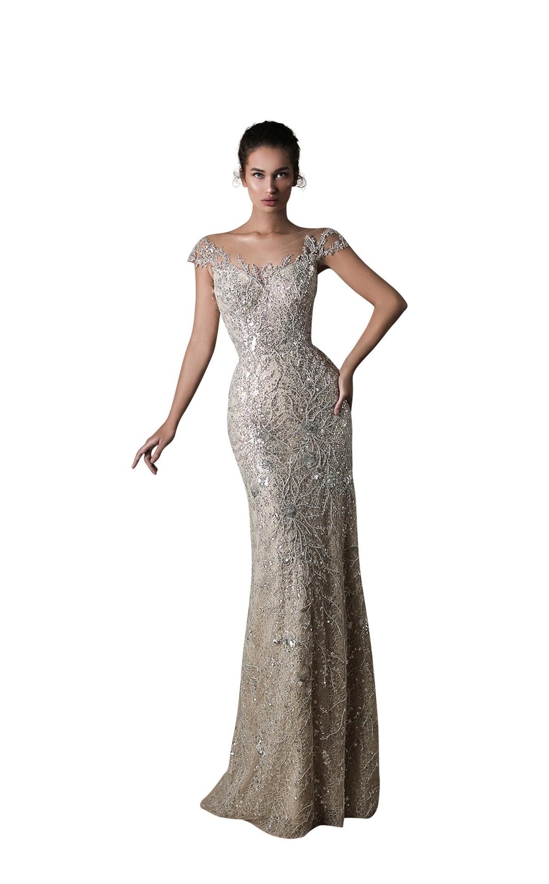 TARIK EDIZ 96020 DRESS