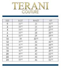 TERANI COUTURE - 1821M755